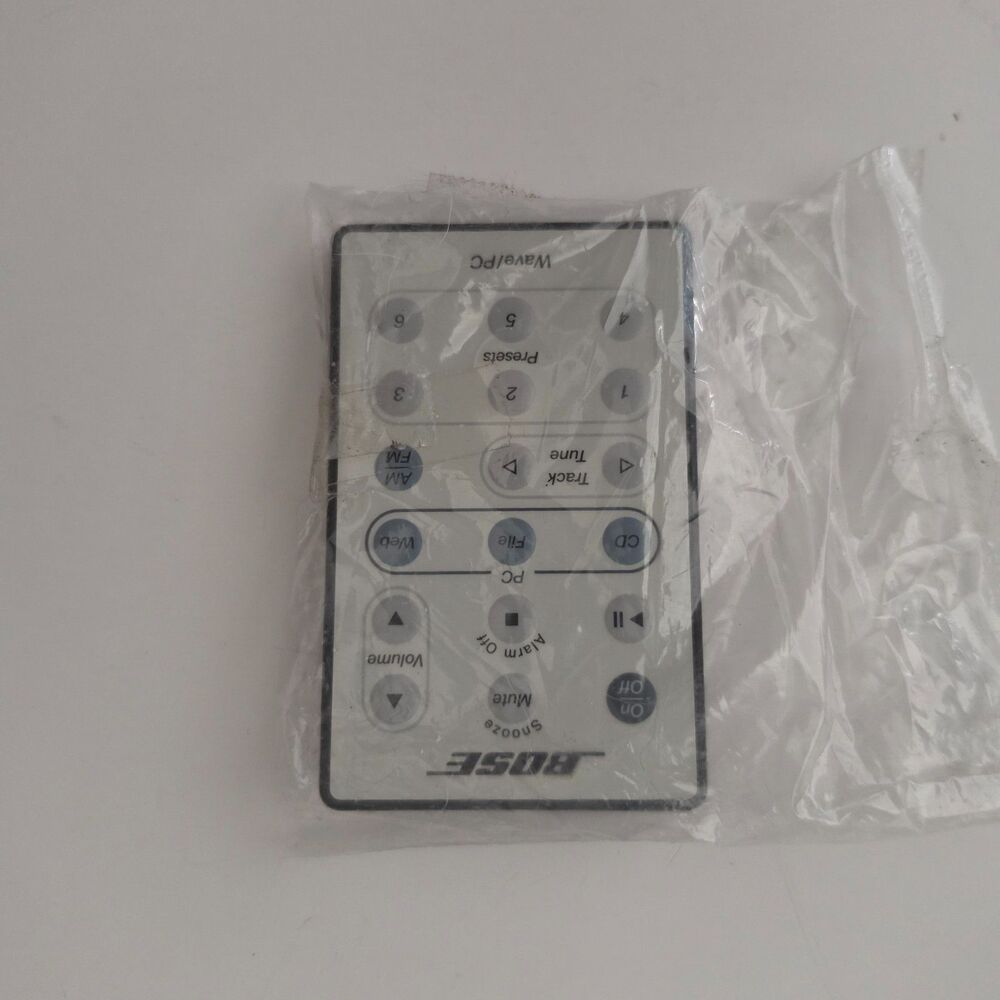 Genuine Bose Wave Music System Credit-Card Remote Control - OEM Tested